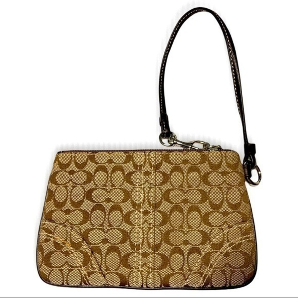 Signature Coach Wristlet
